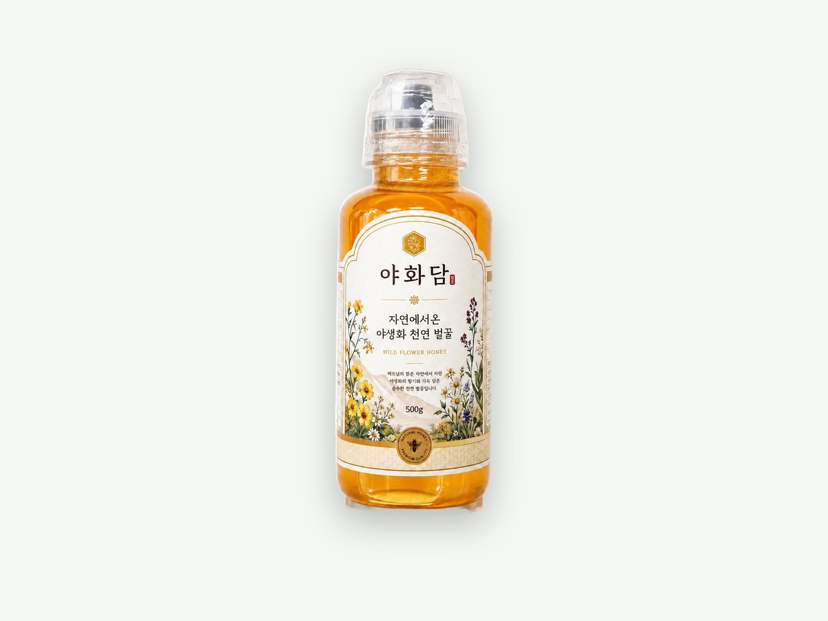 야화담 야생화 천연 벌꿀